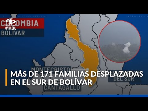 Crisis en el sur de Bolívar: videos evidencian enfrentamientos entre grupos armados ilegales