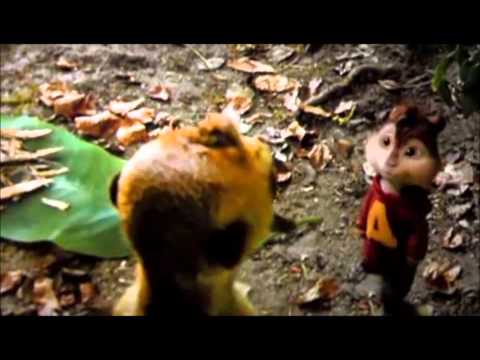 Alvin and the Chipmunks: Chip-Wrecked ~ Full Honey Badger/Meerkat Scene