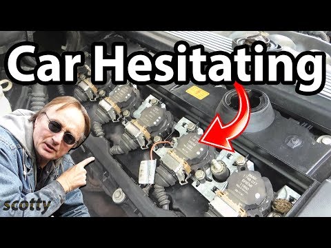 How to stop car hesitation spark plugs and ignition coil