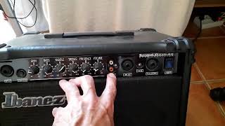 Video thumbnail for ANALISIS COMBO PARA BAJO IBANEZ SOUND WAVE 35W CON TWETER INCORPORADO by Tonyguitar Ibiza