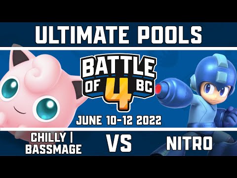 Chilly | Bassmage vs NiTRo - Ultimate Singles Pools - Battle of BC 4