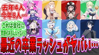 最近の卒業ラッシュに疑問と怒りが湧くネット民達の反応集【天音かなた】【ホロライブ】【VTuber】