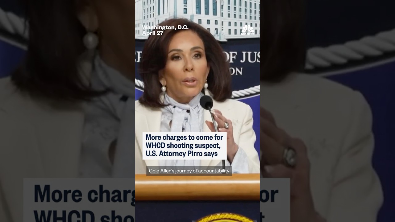 More charges to come for WHCD shooting suspect, U.S. Attorney Pirro says