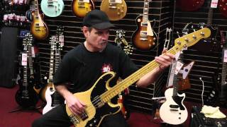 Video thumbnail for Fender Modern Player Tele Bass Demo at TJs Music by TJ's Music