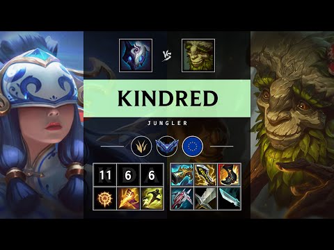 Kindred Jungle vs Ivern - EUW Diamond Patch 25.21