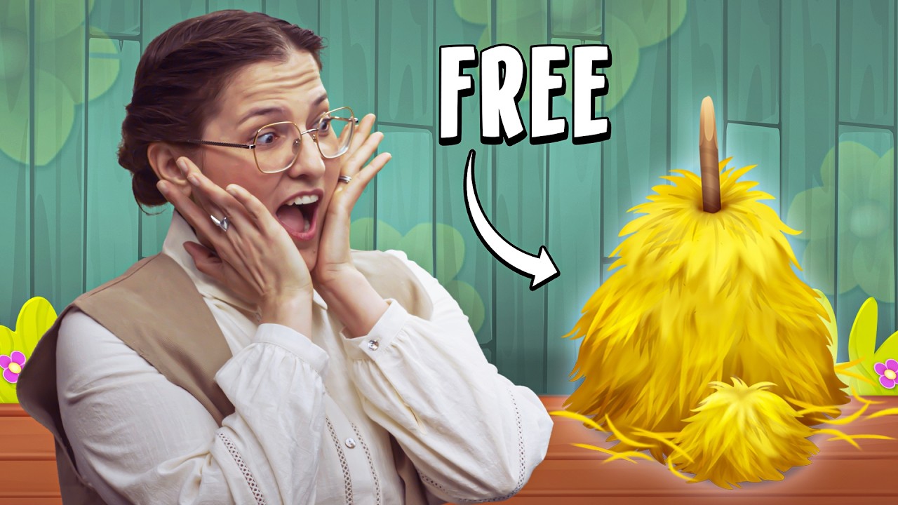 Zoo themed decorations in Hay Day!