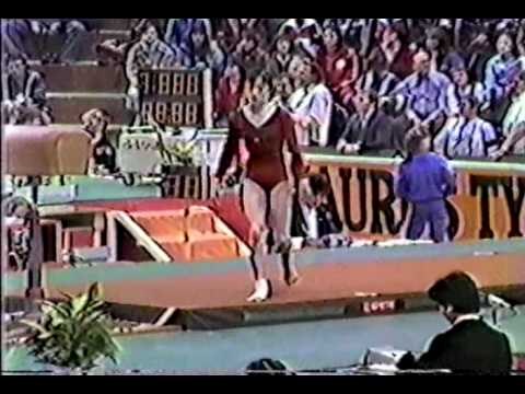 35th AA Ri Sun Ok V - 1983 World Gymnastics Championships 9.400