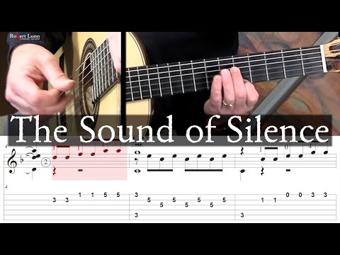 The Sound of Silence - Full Tutorial with TAB - Classical Guitar