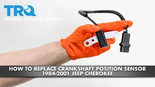 How to Replace Crankshaft Position Sensor 1984-2001 Jeep Cherokee (XJ)