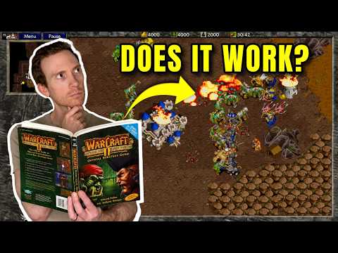 I Tried Beating Warcraft II: Beyond the Dark Portal Using Only the Strategy Guide