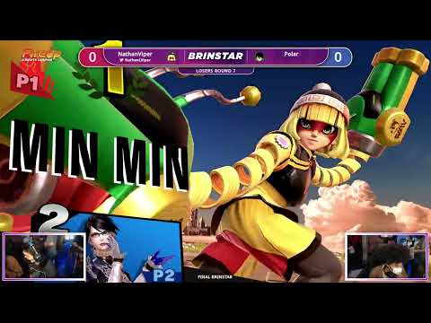 NathanViper (Min Min) vs Polar (Bayonetta) - Final Brinstar Losers Round 7