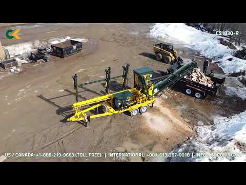 Cord King CS1830-R Firewood Processor – Power & Precision in Action!