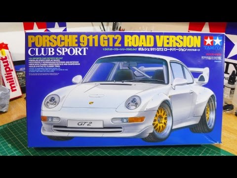 Tamiya 1/24 PORSCHE 911 Turbo GT2 Plastic Model Kit #24247