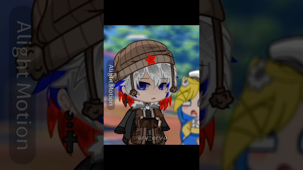 glow up 🗿||ib: [Old trend maybe?] ||lazy edit|| #gacha #gachaclub #gachalife #countryhumans