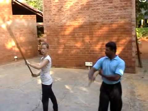 SILAMBAM BASIC TRAINING TO FOREIGN GIRLS
