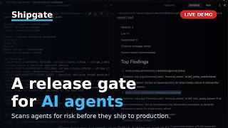Agents Shipgate Demo