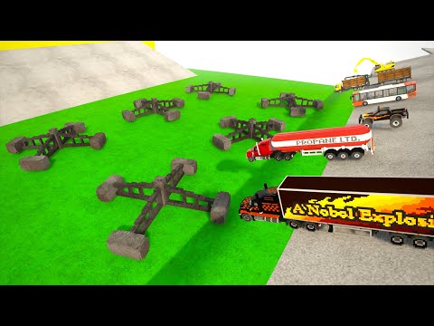 6X Large Spinner vs Cars 💥💥💥 | Teardown