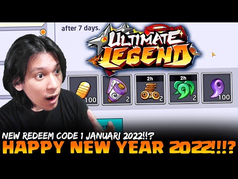 New Redeem Code 1 Januari 2022!!? Langsung Hajar Arena!!? - Ultimate Legend: Six Paths