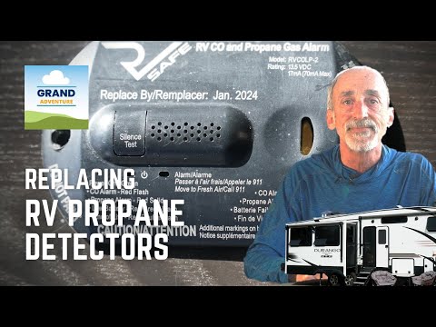 Ep. 296: Replacing RV Propane Detectors | How to maintenance repair upgrade mod DIY