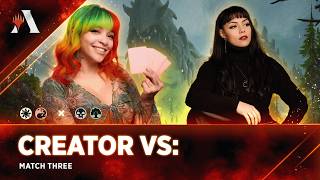 CREATOR VS: SOS | Lua Stardust Vs ZMainCharacter | Match Three | MTG Arena
