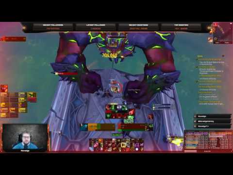Havoc DH 100% ilvl parse 2nd highest DPS in the world Heroic Krosus Kill