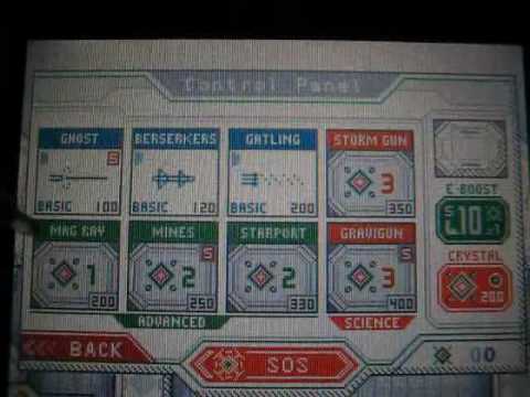 Starship Defense Nintendo DS