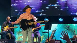 George Strait - Intro &amp; Stars On The Water/June 2024/SLC, UT/Rice-Eccles Stadium