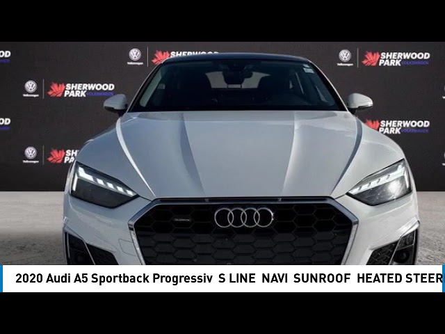 2020 Audi A5 Sportback Progressiv | S LINE | NAVI | SUNROOF in Cars & Trucks in Strathcona County