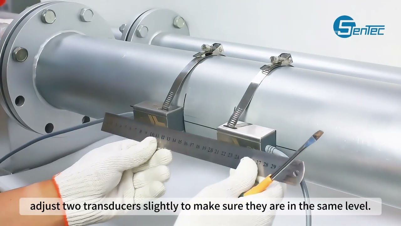 Clamp-on Ultrasonic Flow Meter | Installation & Commissioning Demonstration