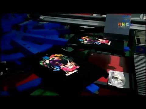 Automatic digital t-shirt printing machine