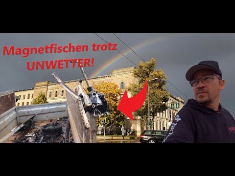 UNWETTER bringt uns GLÜCK?! Massig Schrott beim MAGNETANGELN gefunden! MaScottchen&Co Magnetfischen