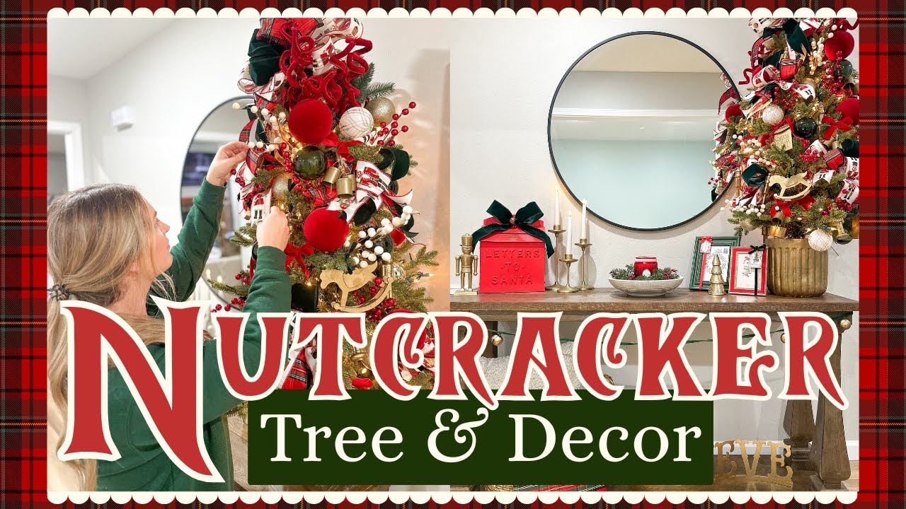 NUTCRACKER THEMED TREE + DECOR  |  2025 🎄