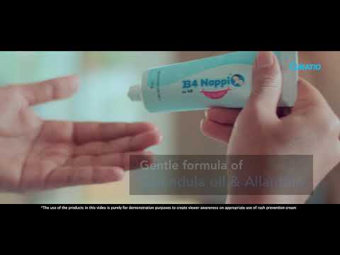 B4 Nappi Cream - Perfect formula for diaper rash prevention