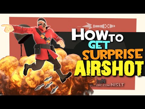 TF2: How to get surprise airshot [Epic Fail] Video