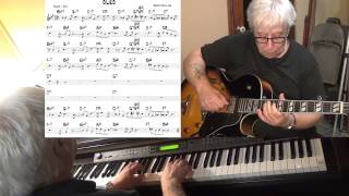 Oleo - jazz guitar & piano cover ( Sunny Rollins ) Yvan Jacques