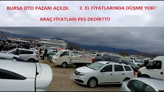3 AY ARADAN SONRA AÇILAN BURSA OTO PAZARINDA 2. EL ARAÇ FİYATLARI UÇMU