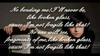 Christina Grimmie Not Fragile lyrics