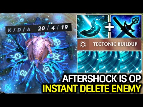 Earthshaker Mid is Overpower –  Instant Delete Enemy Hero Dota 2