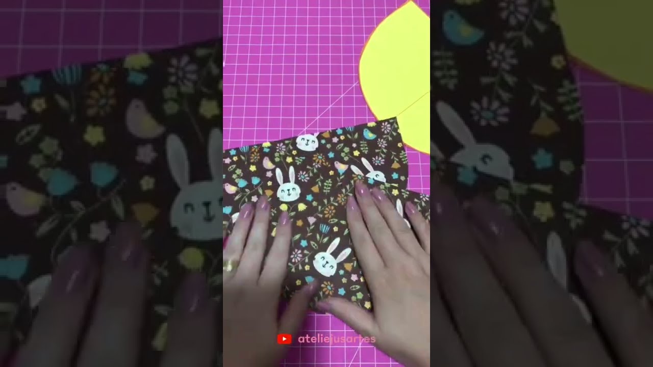 Watch Now Molde para Cestinha de Páscoa #shorts Molde para Cestinha de Páscoa #shorts