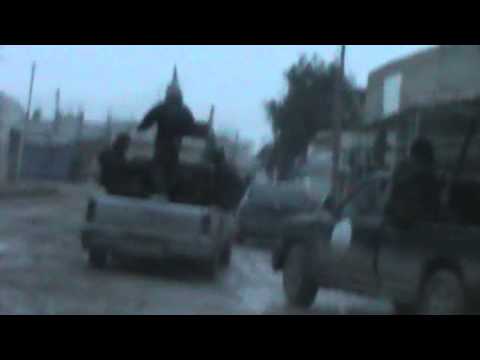 توجه عناصر كتيبة أسود الصاخور الى جبهة خناصر في ريف حلب