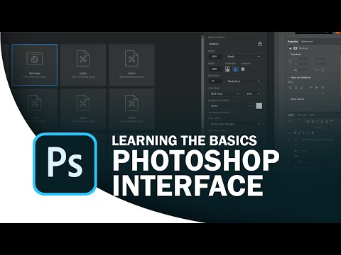 Learning the Basics | The Photoshop Interface