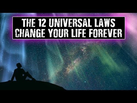The 12 Universal Laws: The Law of Attraction is Just One