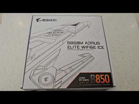 신제품 엠바고 해제!! B850M AORUS ELITE WIFI6E ICE / AMD B850
