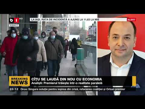 STIRI B1 ORA 20.00 CU DAN GABOR, 16 OCTOMBRIE 2021