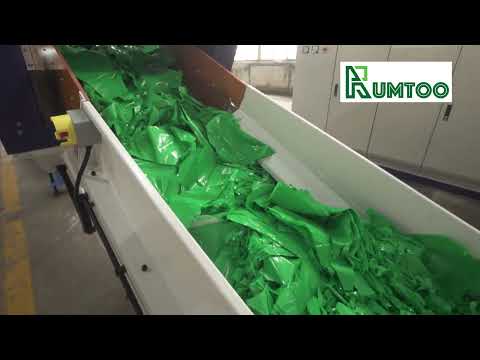 PE LDPE Film Pelletizing Machine in Operation