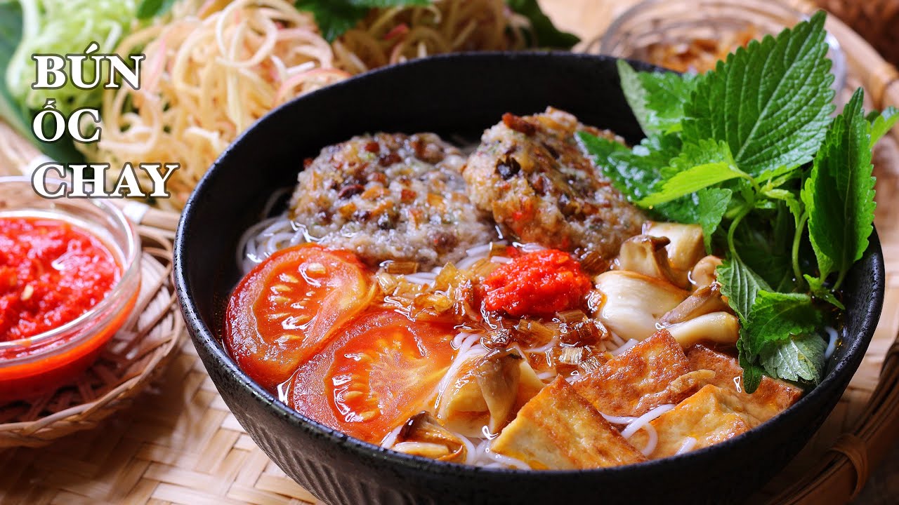 Cách Nấu Bún Riêu ốc