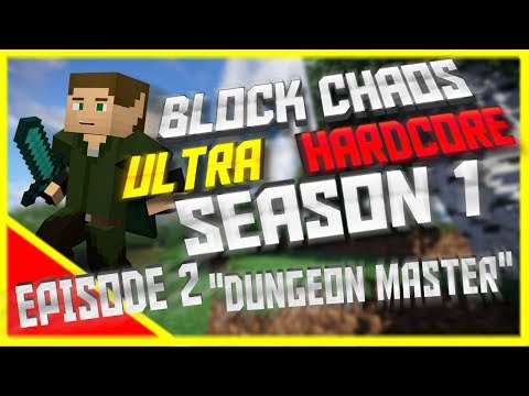 Minecraft Block Chaos UHC - Season 1: Episode 2 - Dungeon Master