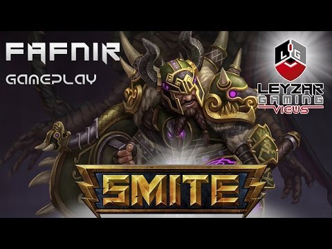 Smite (Gameplay) - Fafnir Lord of Glittering Gold - Arena Mode (Introduction to Fafnir Gameplay)