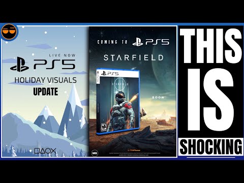 PLAYSTATION 5 - SHOCKING NEW PSN ACCOUNT HACK / NEW PS5 VISUALS UPDATE / STARFIELD PS5 LAUNCHING IN…