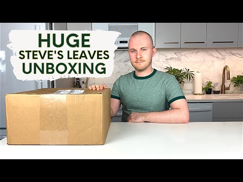 HUGE Steve's Leaves Unboxing (2022)